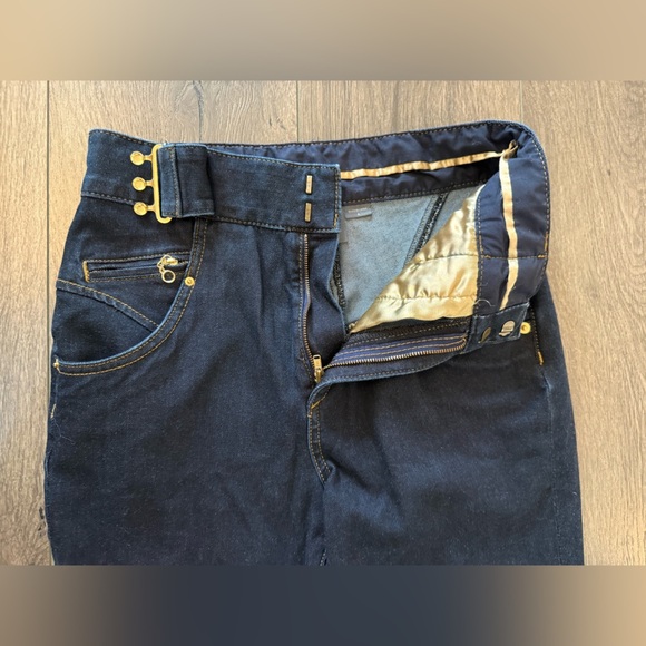 Armani Exchange high rise Dark Wash Jeans Size 4 - Picture 8 of 10